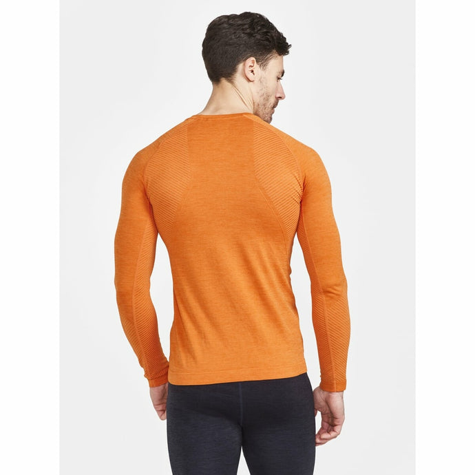 Herren Funktions-T-Shirt Craft Core Dry Active Comfort LS Orange