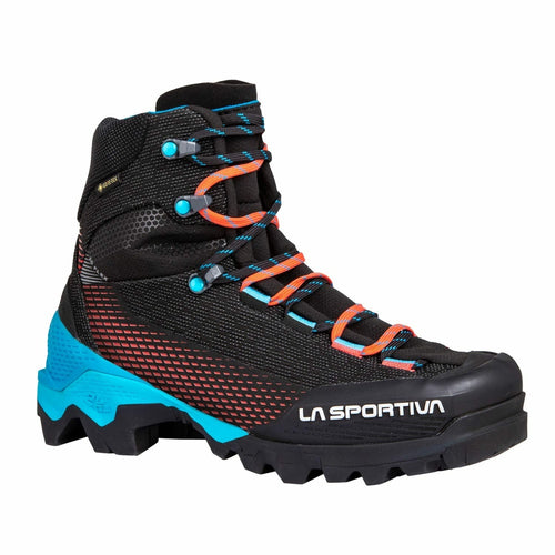 Damenschuhe LA SPORTIVA Aequilibrium ST Woman GTX Schwarz/Hibiskus