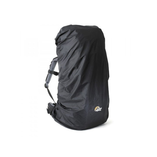 LOWE ALPINE L schwarzer Rucksack-Regenmantel