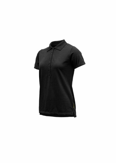 Damen T-Shirt Devold Pique schwarz