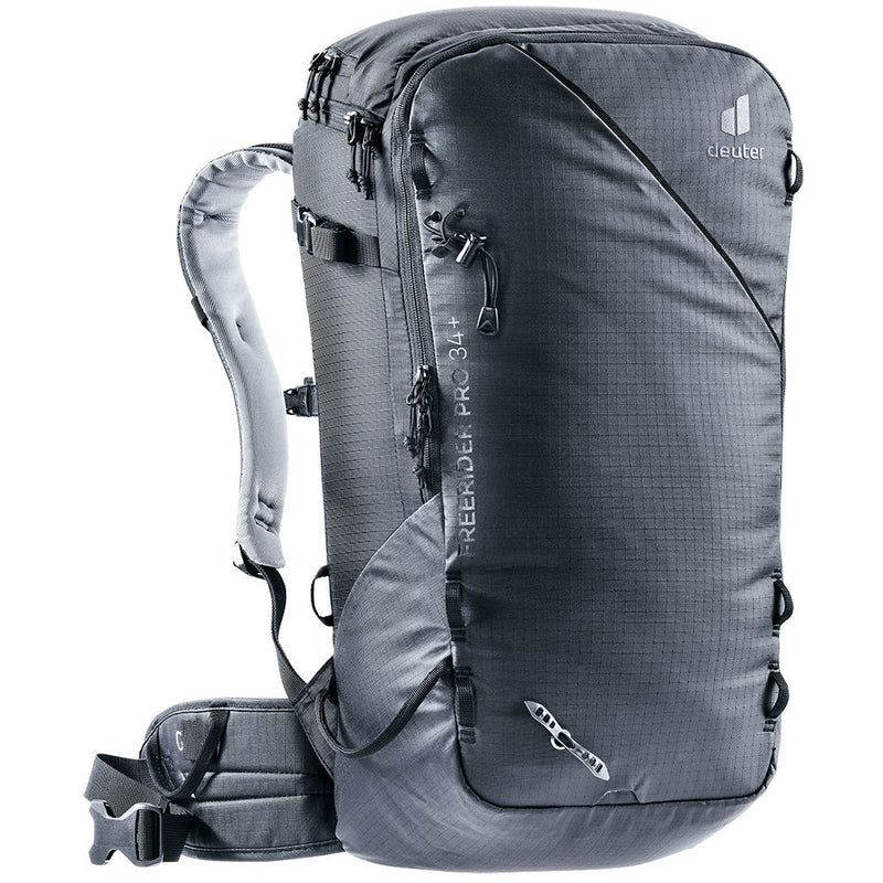 Laden Sie das Bild in Galerie -Viewer, Alpinrucksack Deuter Freerider Pro 34L+ Schwarz
