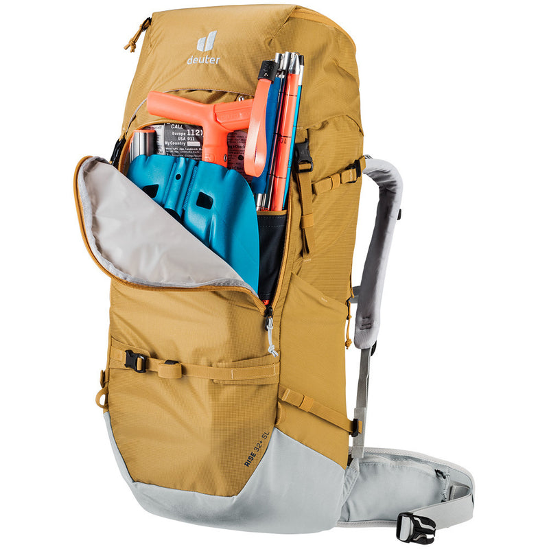 Laden Sie das Bild in Galerie -Viewer, Damen-Alpin-Skirucksack Deuter Rise 32L+ Dusk-ink
