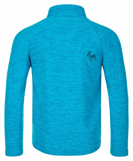 Kinder-Fleece-Sweatshirt Kilpi Alacant-J blau