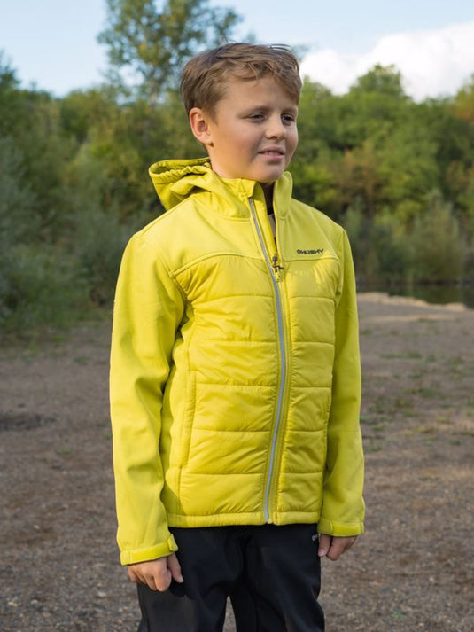 Kinderjacke Husky Swany K limet grün