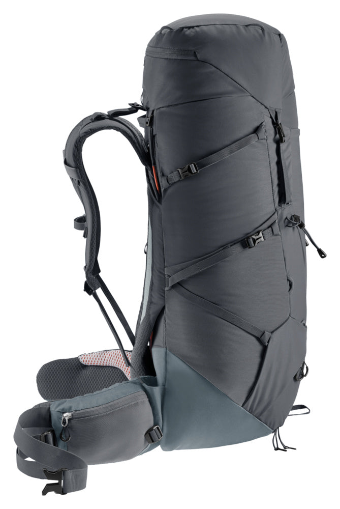 Laden Sie das Bild in Galerie -Viewer, Touristenrucksack Deuter Aircontact Core 50+10L graphtie-schiefer
