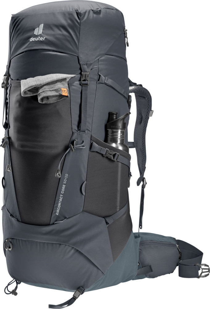 Laden Sie das Bild in Galerie -Viewer, Touristenrucksack Deuter Aircontact Core 50+10L graphtie-schiefer
