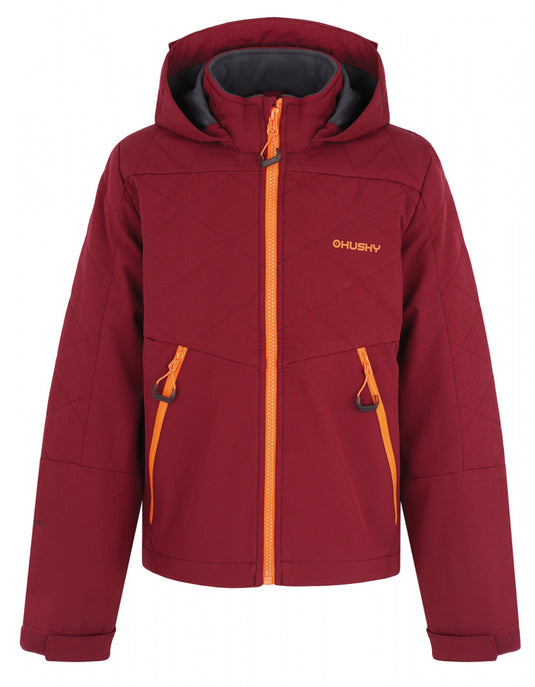 Kinderjacke Husky Salex k weinrot