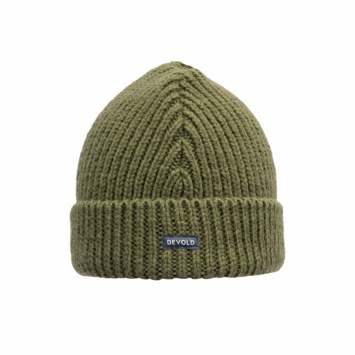 Wollmütze Devold Nansen Wool Beanie oliv