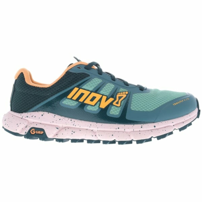 Laden Sie das Bild in Galerie -Viewer, Damen-Laufschuhe Inov-8 Trailfly G 270 v2 W Kiefer/Pfirsich
