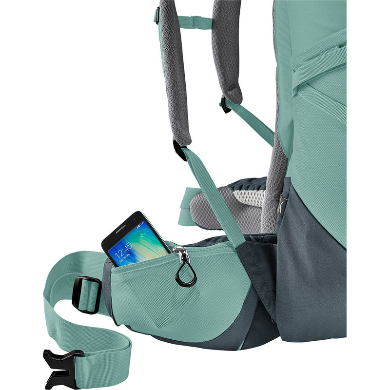 Laden Sie das Bild in Galerie -Viewer, Damen-Wanderrucksack Deuter Aircontact Core 45L+10L SL Jade Graphit
