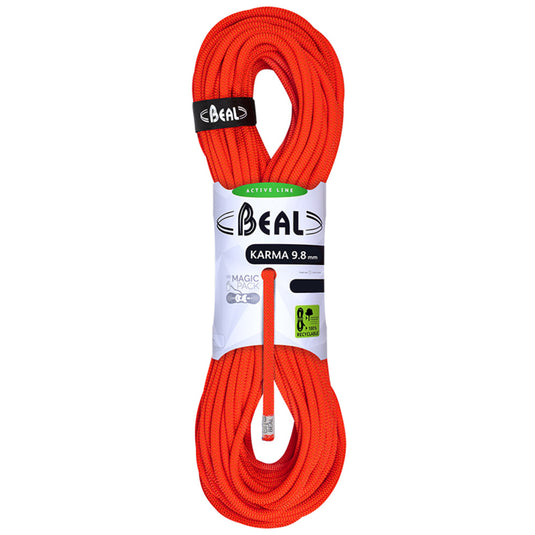 Seil BEAL Karma 9,8 mm Solid Orange