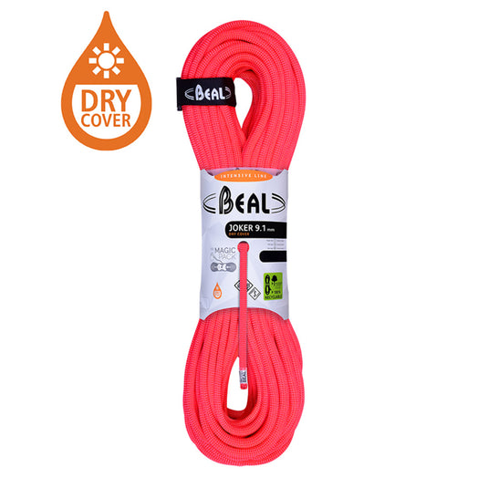 Seil Beal Joker Unicore 9,1 mm Trockenmantel Orange