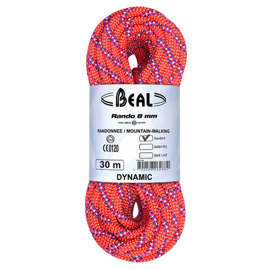 Seil Beal Rando 8mm Orange