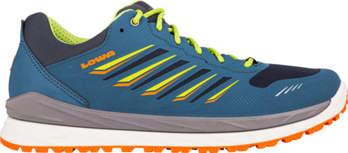 Herrenschuhe Lowa Axos GTX Lo stahlblau/limette