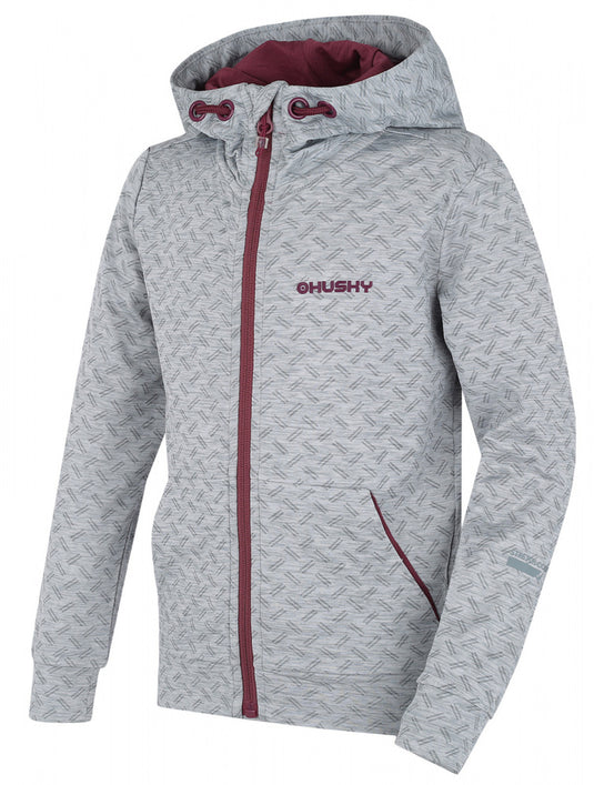 Kinder-Sweatshirt Husky Alony K sv. grau