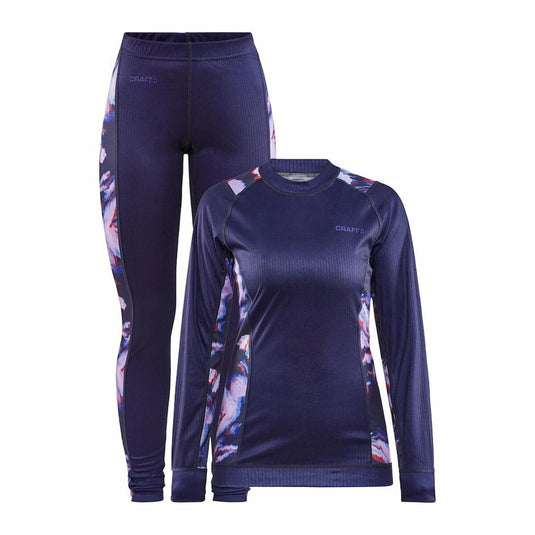 Damen Funktionsset Craft Core Dry Baselayer rosa