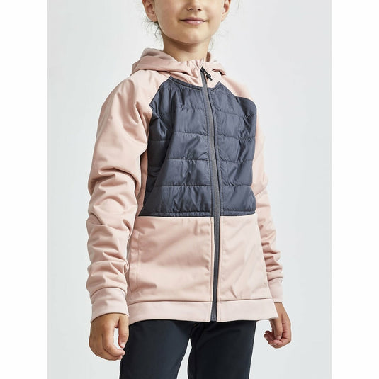 Kinderjacke Craft Adv Thermal XC Hood Junior orange