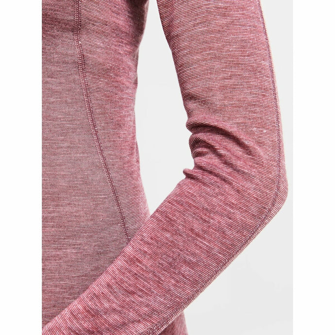 Damen Funktions-T-Shirt Craft Core Wool Merino LS rosa