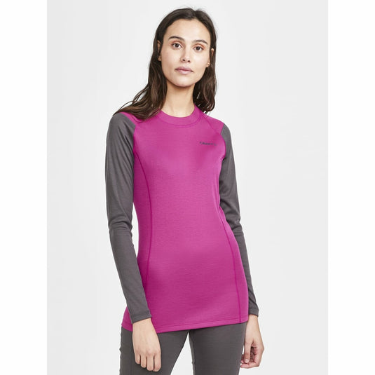 Damen Funktions-T-Shirt Craft Core Baselayer LS Pink