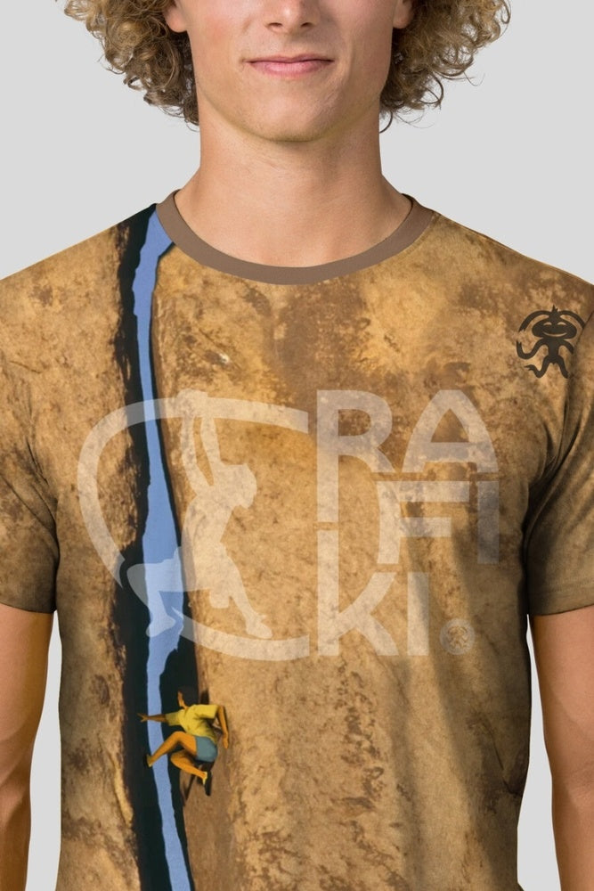 Laden Sie das Bild in Galerie -Viewer, Herren T-Shirt Rafiki Piton rostbraun
