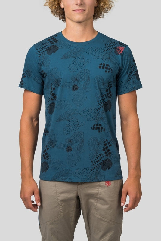 Herren T-Shirt Rafiki Slack Print stargazer blau