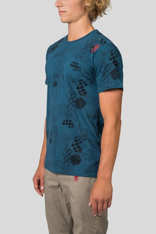 Herren T-Shirt Rafiki Slack Print stargazer blau