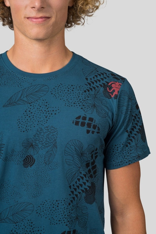 Herren T-Shirt Rafiki Slack Print stargazer blau