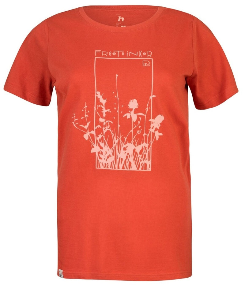 Laden Sie das Bild in Galerie -Viewer, Damen-T-Shirt Hannah Chucki Mekka Orange
