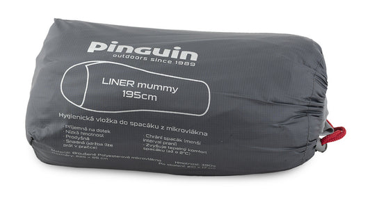 Schlafsack-Liner Pinguin Liner Blaket Grau 190cm