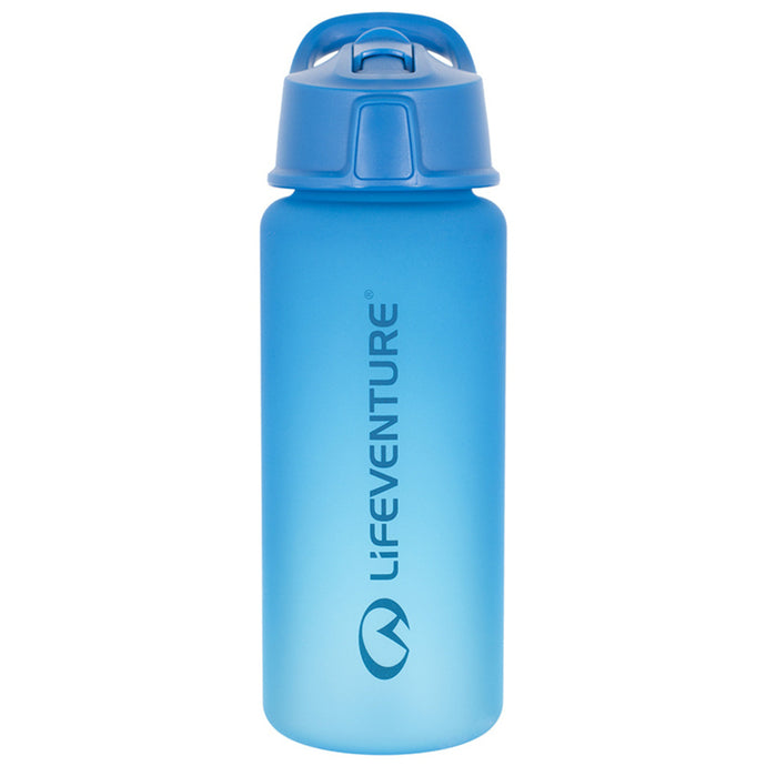 Flasche Lifeventure Flip-Top-Wasserflasche 750 ml blau