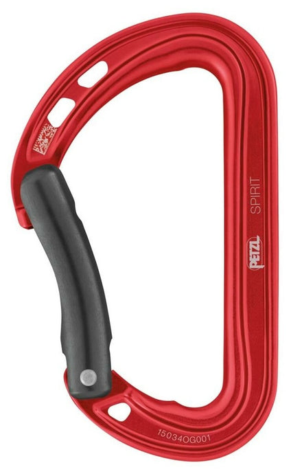 Karabina Petzl Spirit Bent Gate Rot