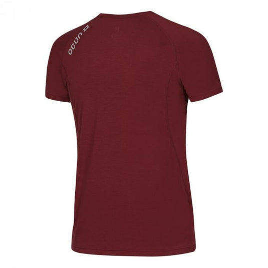 Herren-T-Shirt Ocún Bamboo Blossom Men Wine Merlo