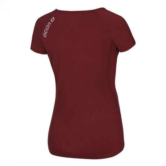 Damen-T-Shirt Ocún Bamboo Blossom Women Wine Merlo