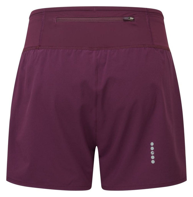 Damen-Shorts Montane Fem Slipstream Twin Skin Shorts – Saskatoon Berry-UK8/US4/EUR36/