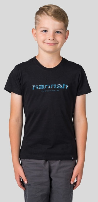 Kinder-T-Shirt Hannah Randy JR Anthrazit - Aufdruck