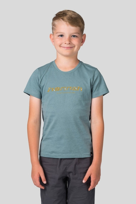 Kinder-T-Shirt Hannah Randy JR Rauchblau