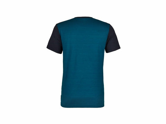 Herren-Merino-T-Shirt Devold Norang 150 Tee Man Ink/flood