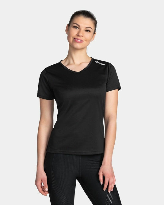 Damen-T-Shirt Kilpi Dima-W BLK