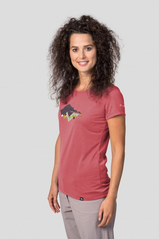 Laden Sie das Bild in Galerie -Viewer, Damen-T-Shirt Hannah Cordy Rose von Sharon II
