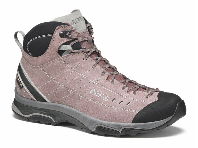 Damenschuhe Asolo Nucleon Mid GV ML rosa taupe/silber