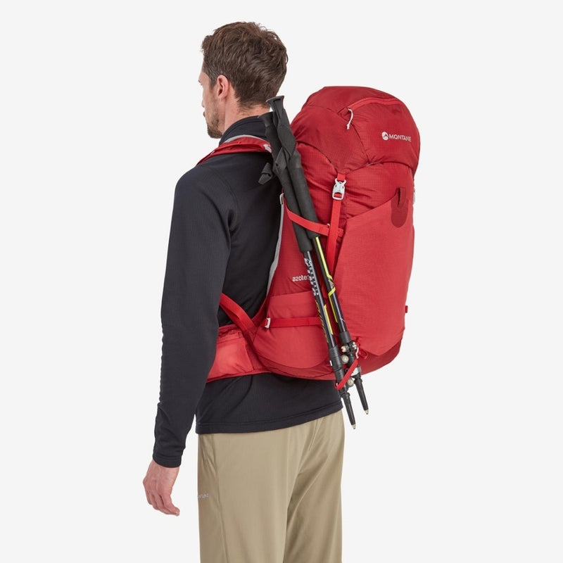 Laden Sie das Bild in Galerie -Viewer, Outdoor-Rucksack Montane Azote 32L Einstellbar Acer rot
