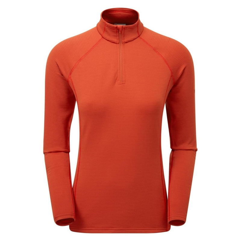 Laden Sie das Bild in Galerie -Viewer, Damen-Sweatshirt Montane Protium Lite Pull-On Safranrot
