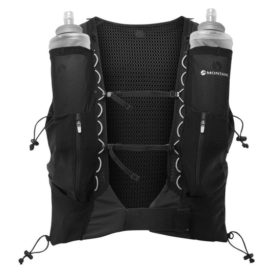 Unisex-Laufweste Montane Gecko VP 12L + Schwarz