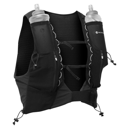 Unisex-Laufweste Montane Gecko VP 12L + Schwarz