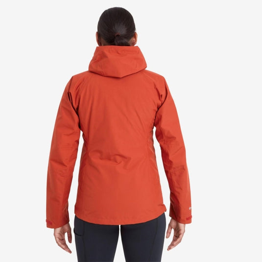 Damen-Jacke Nr. 253075° Mokka-Jacke Montane Spirit Safranrot