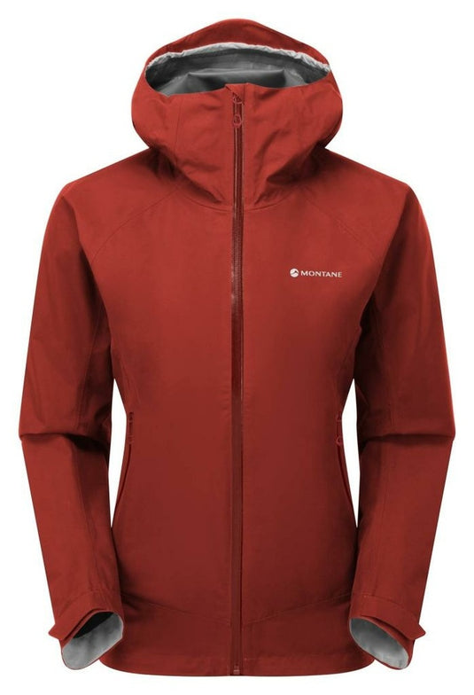 Damen-Jacke Nr. 253075° Mokka-Jacke Montane Spirit Safranrot