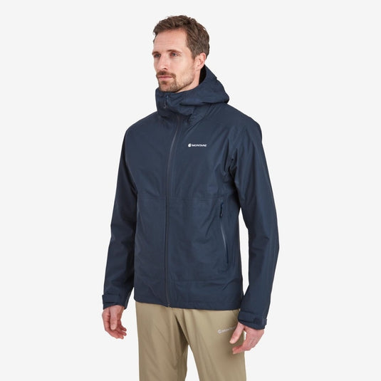 Herren Nr. 253075° Mokkajacke für Berge Montane Spirit Lite Eclipse blau