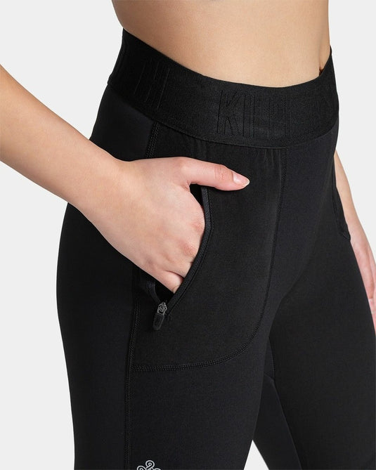 Outdoor-Leggings für Damen Kilpi Lavaly-W Schwarz