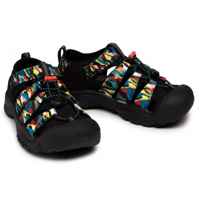 Kindersandalen KEEN Newport H Youth schwarz/multi