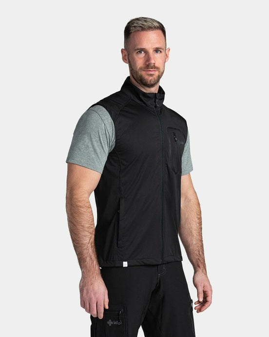 Herren Softshellweste Kilpi Riell-M schwarz